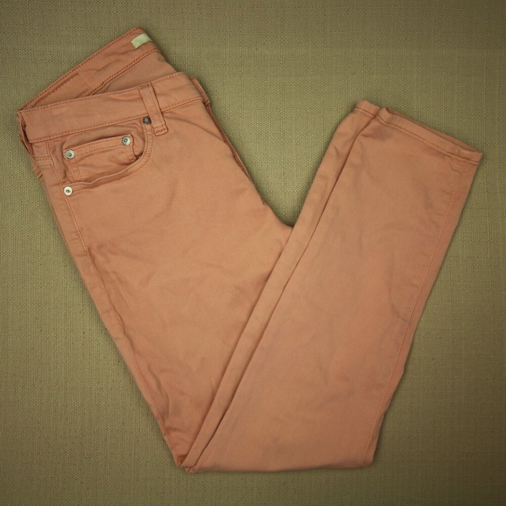 Big Star Jeans Ankle Skinny Jeans Women's Size 29 Mid Rise Pink
